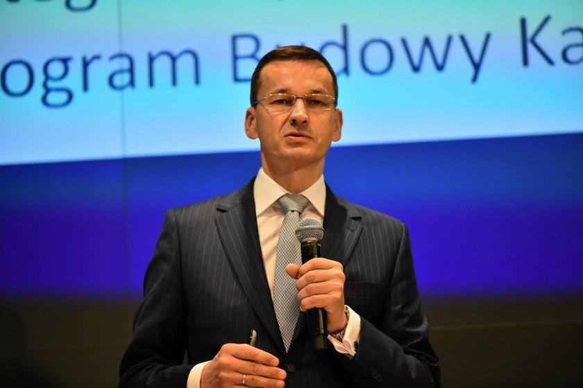 Wicepremier Mateusz Morawiecki