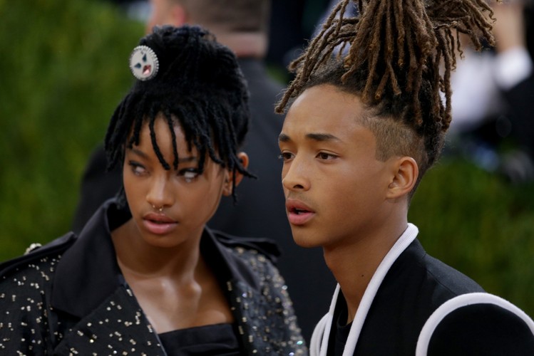 Rodzieństwo Jaden i Willow Smith na Met Gala 2016