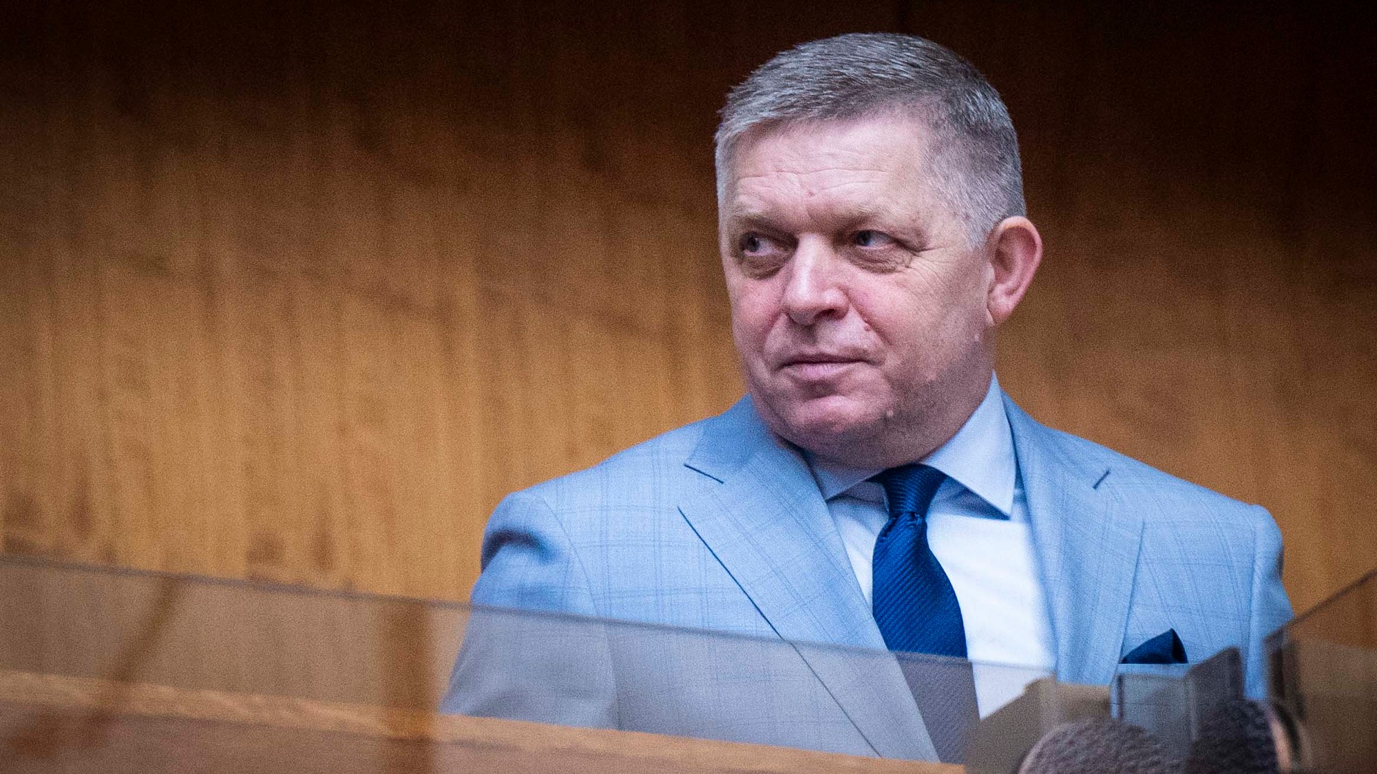 Predseda vlády SR Robert Fico (Smer-SD).