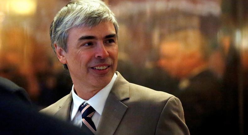 Google cofounder Larry Page.