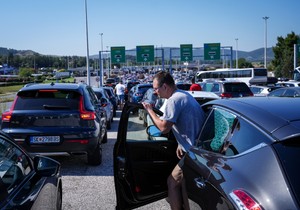 Đevđelija, Severna Makedonija, gužve na granici, granični prelaz