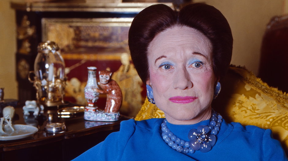 Wallis Simpson w 1974 r. 