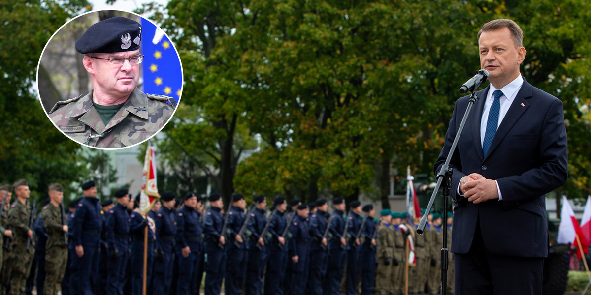 Gen. Waldemar Skrzypczak komentuje liczby podawane przez szefa MON.