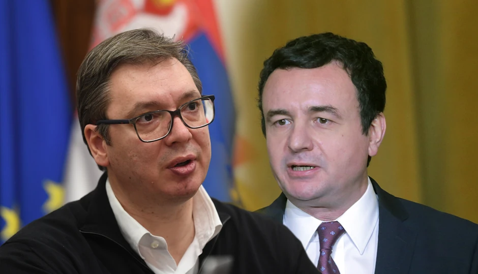 Aleksandar Vučić i Aljbin Kurti