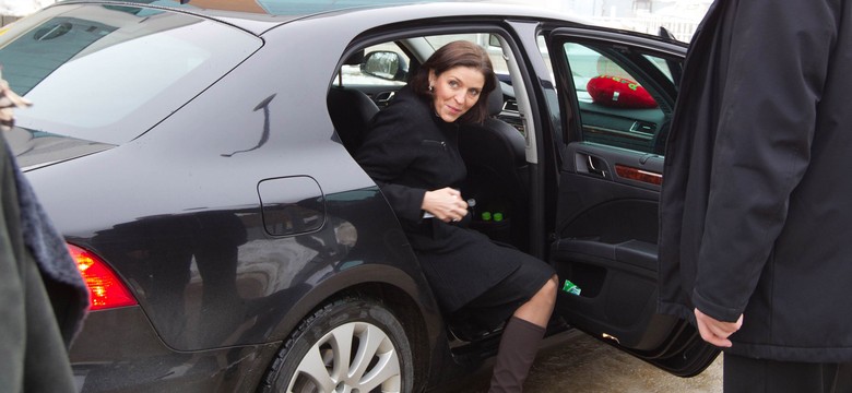 Joanna Mucha przyłapana! Jej limuzyna gnała przez Warszawę 100 km/h