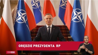 Orędzie prezydenta Dudy. 'Członkostwo w Sojuszu jest symbolem naszej narodowej jedności'