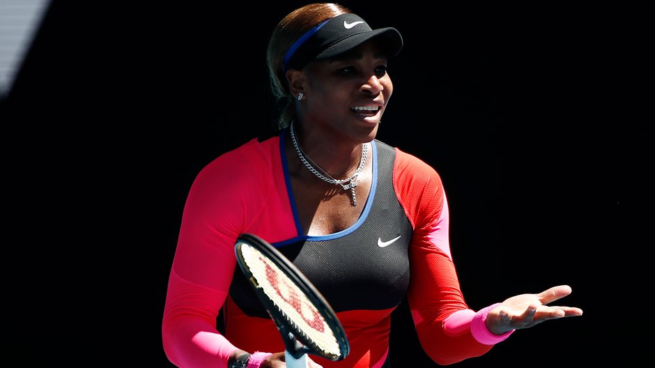 Serena Williams w czasie Australian Open 2021