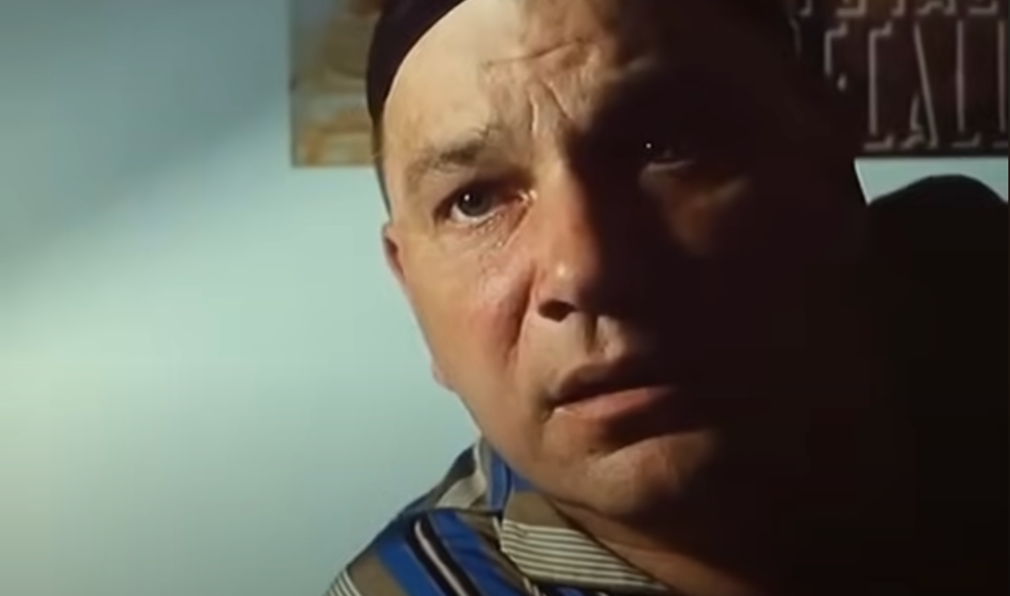 Český herec Ivan Gübel vo filme Byl jednou jeden polda.