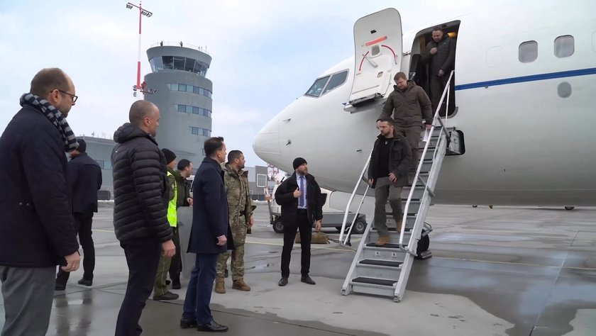 Wołodymyr Zełenski przyleciał do Polski! Spotkał się z Andrzejem Dudą