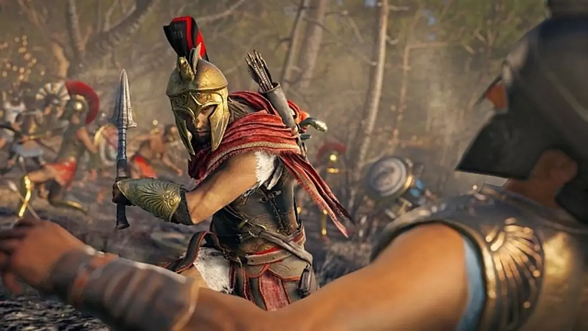 Assassin's Creed Odyssey z własną wersją systemu Wanted z serii GTA. Na naszego bohatera zapolują najemnicy