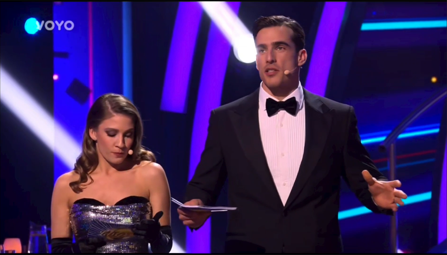 Moderátori šou Let's Dance Jana Kovalčiková a Adam Bardy. 