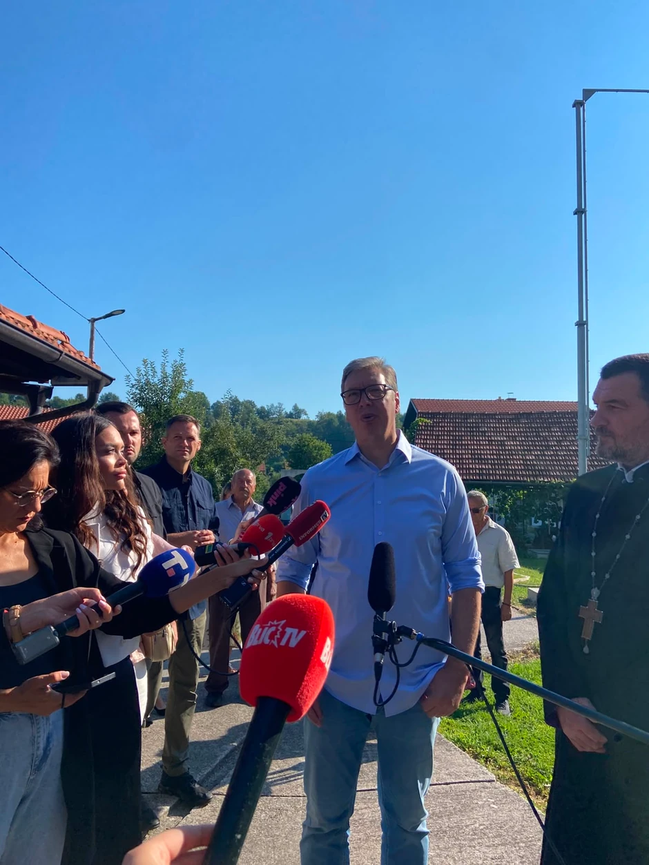 Vučić u Čipuljiću