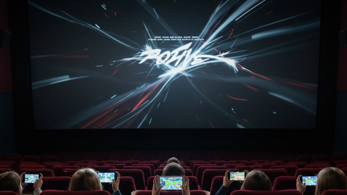 Umesto u film, deca igrala igricu na telefonima