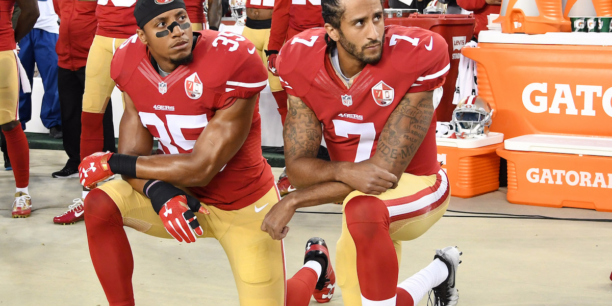 Colin Kaepernick is reportedly going to stand for the national anthem next season