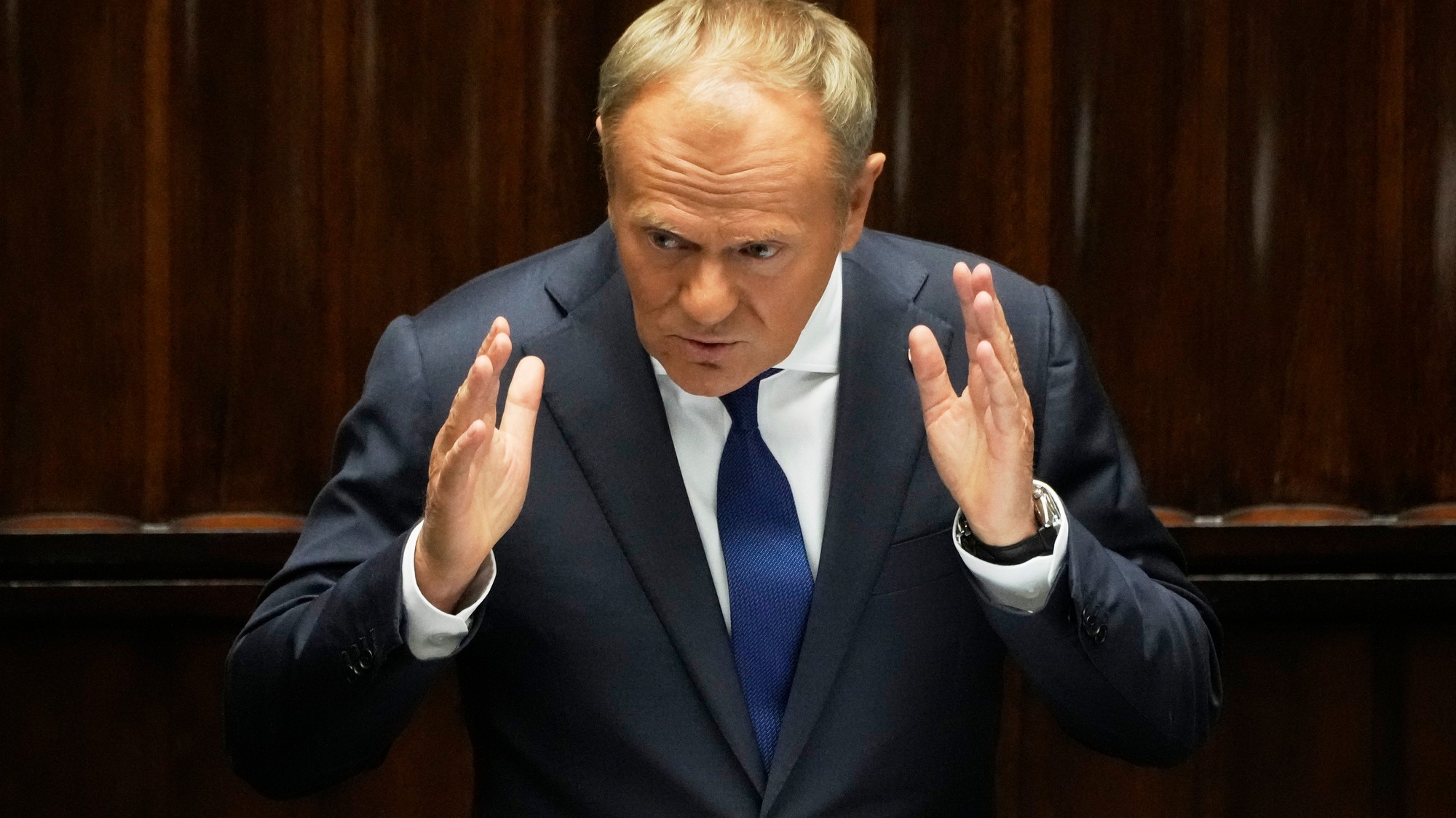 Poľský premiér Donald Tusk.