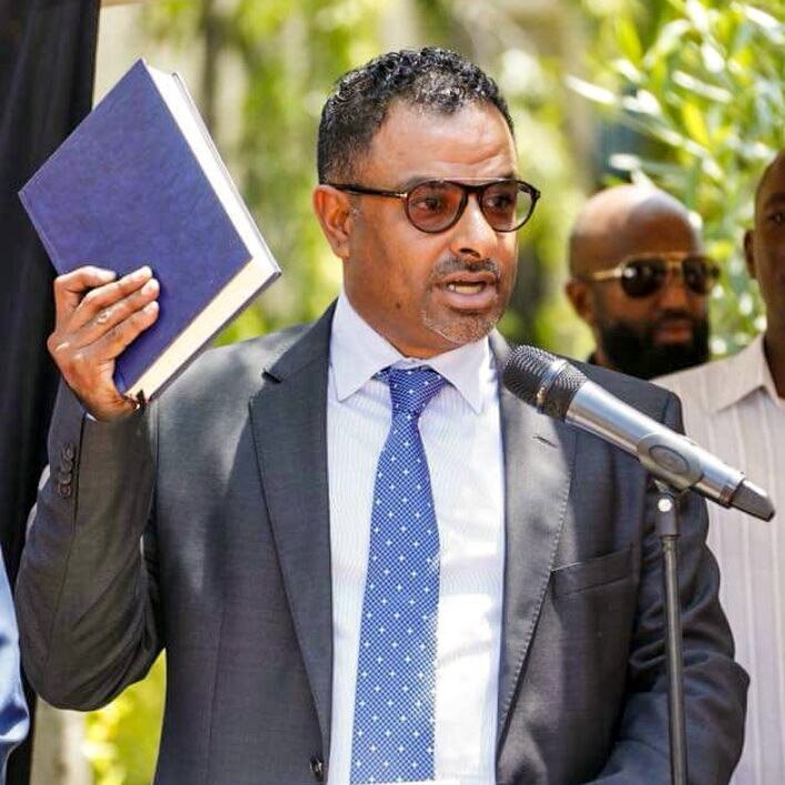 Impeached Mombasa Transport CEC Taufiq Balala (Twitter) 