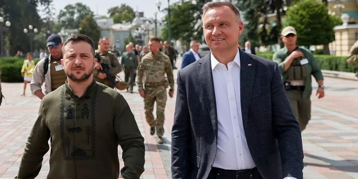 Prezydent RP Andrzej Duda przebywa we wtorek w Kijowie na zaproszenie prezydenta Ukrainy Wołodymyra Zełenskiego.