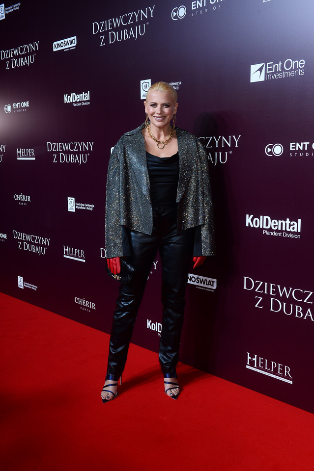 Premiera filmu "Dziewczyny z Dubaju": Maria Sadowska