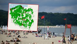 Sinice nad Bałtykiem 2025. Zamknięte kąpieliska 28 lipca. Gdzie są sinice? [LISTA]