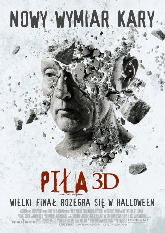 Piła VII 3D - plakat