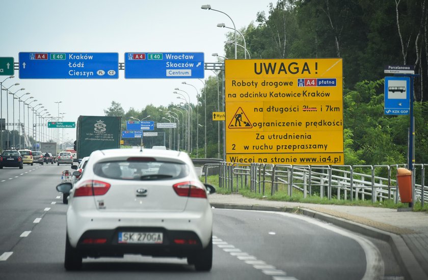 Autostrada A4 w Katowicach