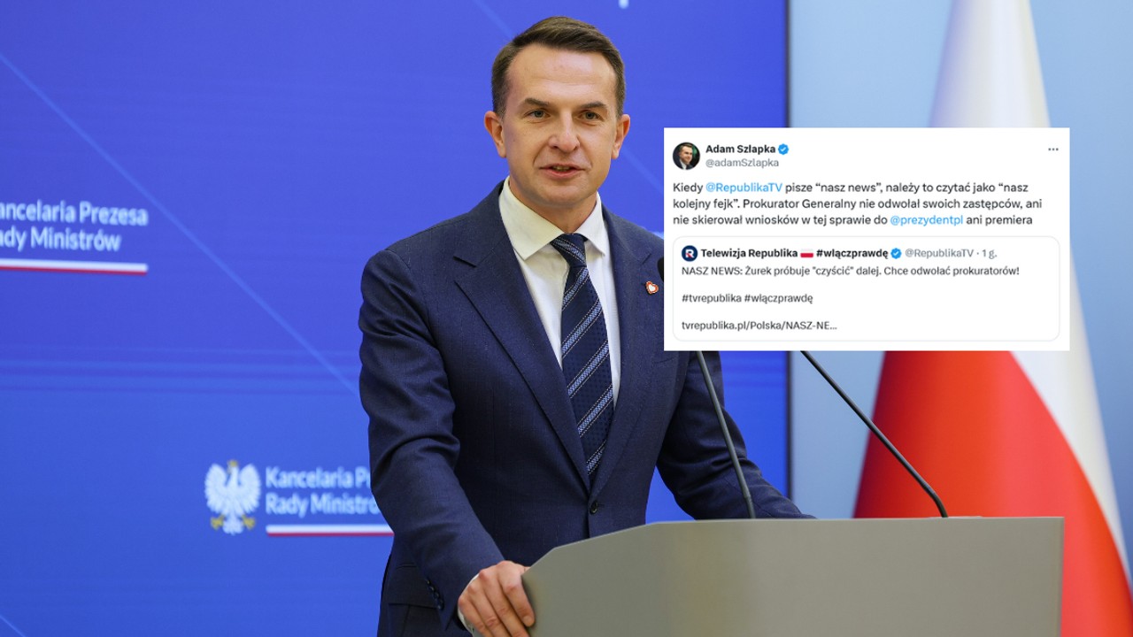 Rzecznik rządu stanowczo odpowiada Telewizji Republika. Chodzi o działania Waldemara Żurka