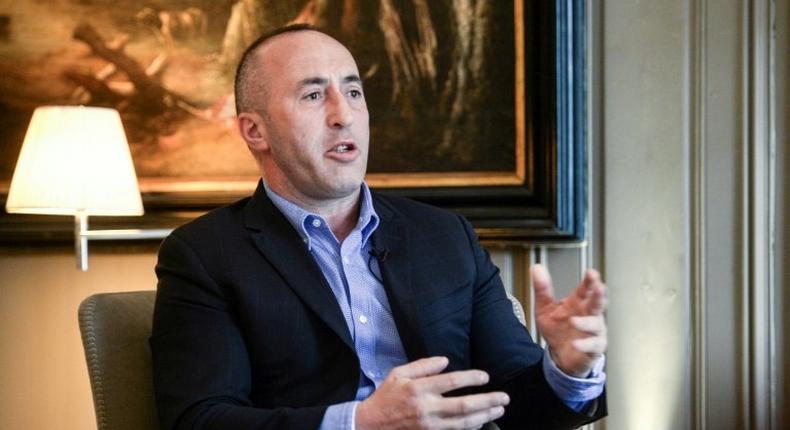 Former Kosovo prime minister Ramush Haradinaj says his detention in France, due to a decade-old arrest warrant, is hurting his chances in his country's legislative election
