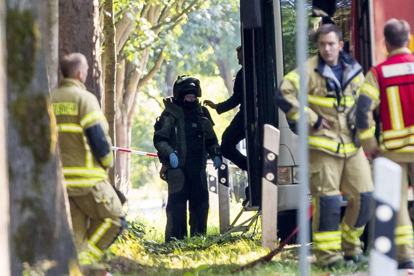 Alleged knife attack in bus in Luebeck, Germany