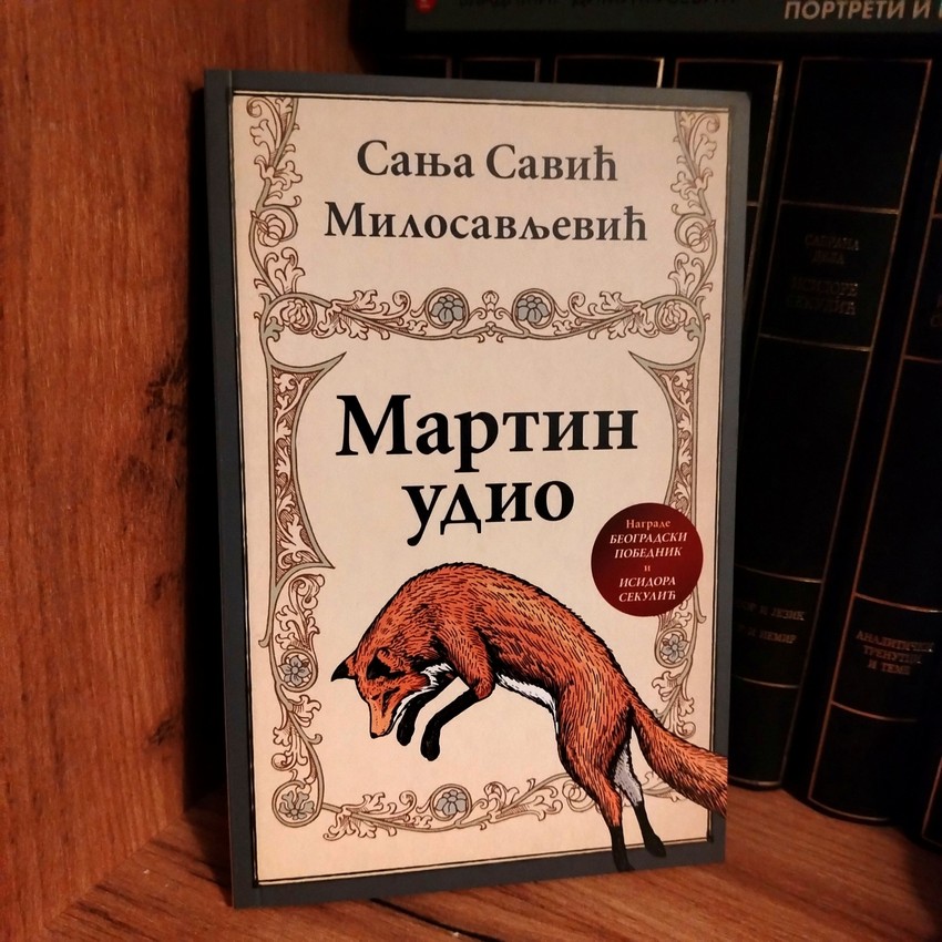 Martin udio, nagrađeni roman