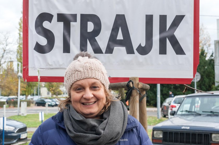 STRAJK W LOCIE