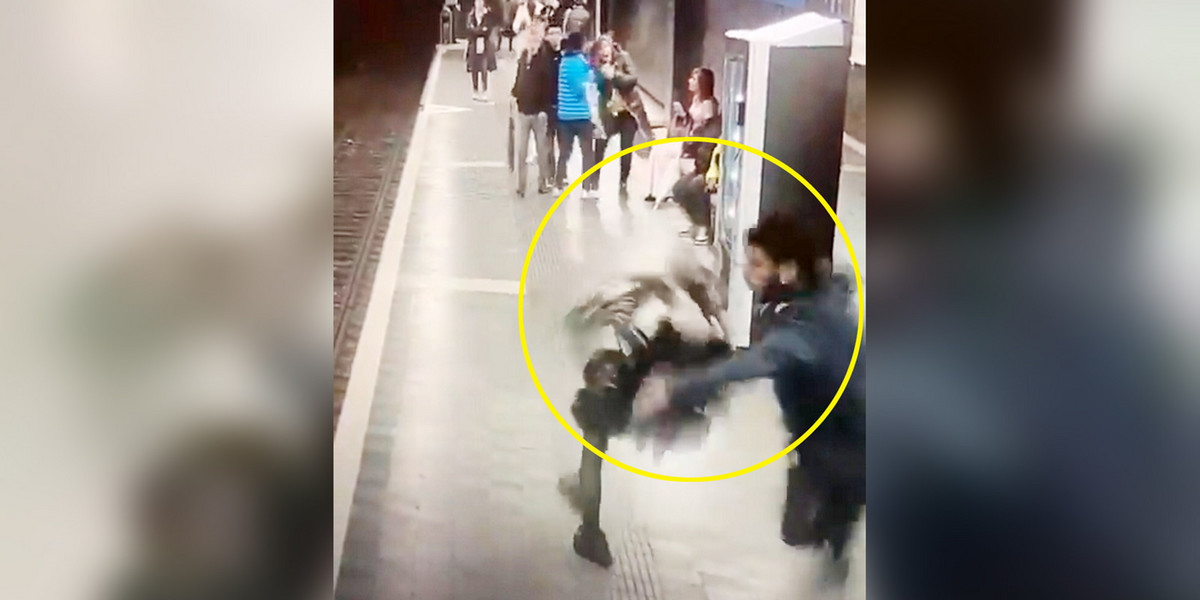 Atak na pięć kobiet w metrze. Agresywny młody mężczyzna
