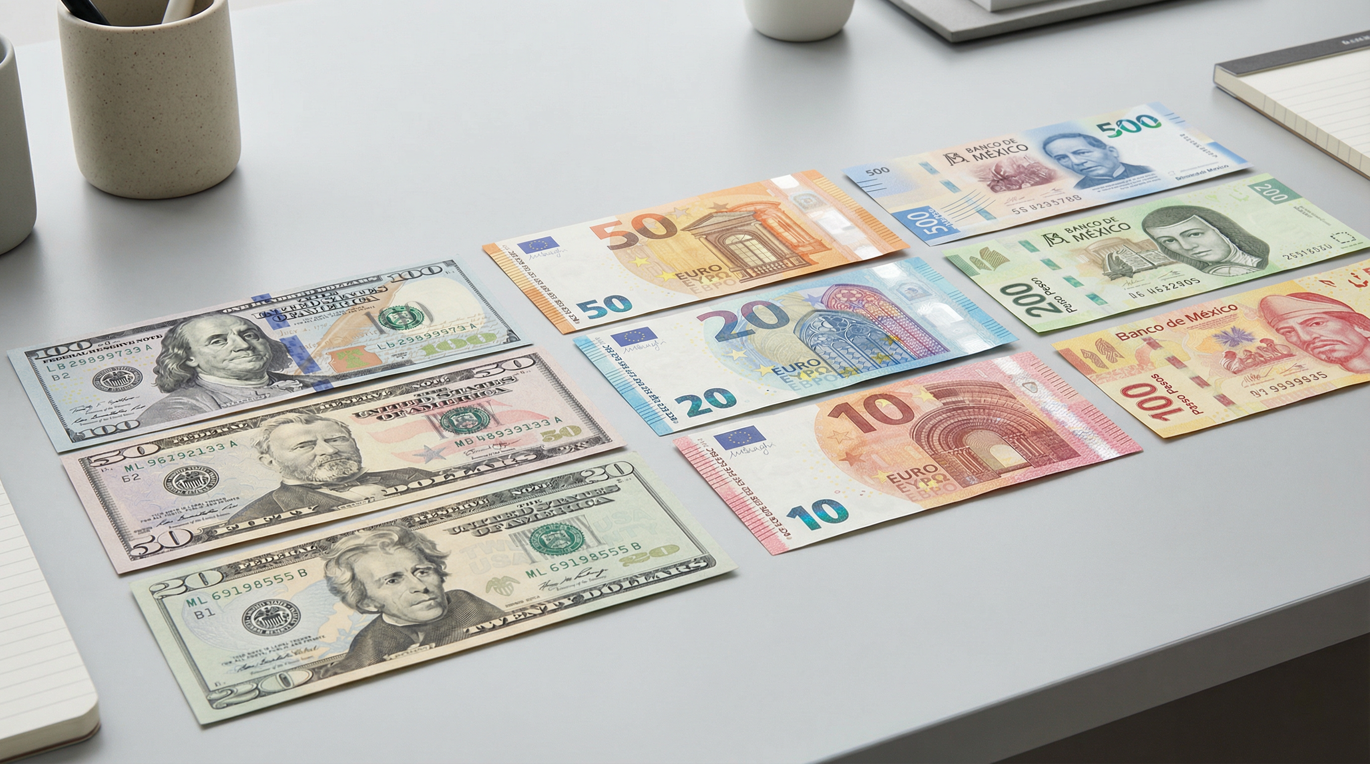 El dólar sufre su peor mes desde abril: El euro alcanza 1,20 y el peso se dispara a 17,10