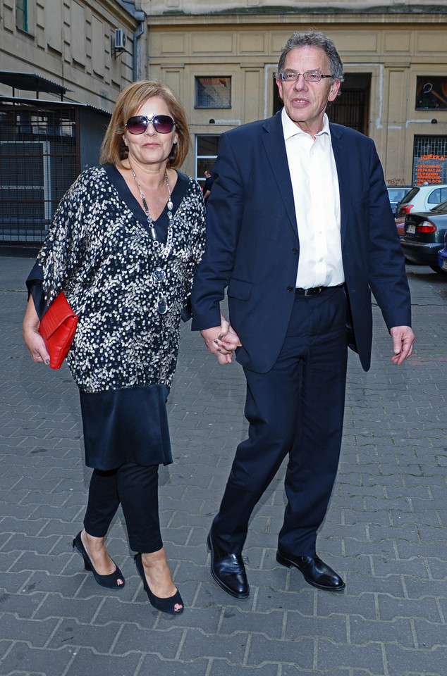 Teresa Rosati z mężem