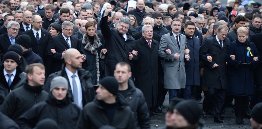 Marsz godności w Kijowie