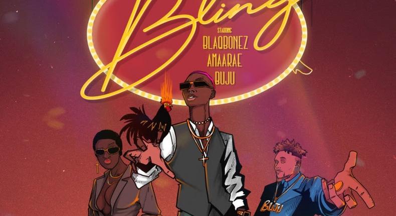 Blaqbonez, Amaarae and Buju feature in new 'Bling' video. (Chocolate City)