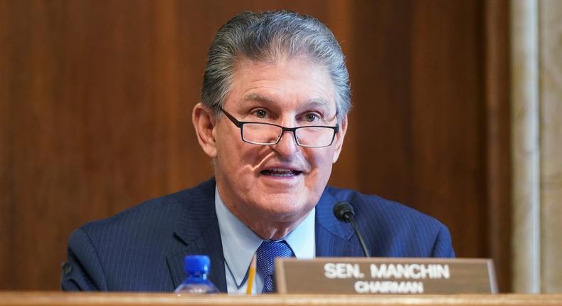 Sen. Joe Manchin.
