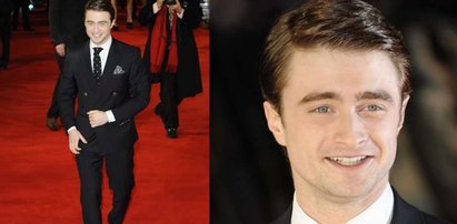 Radcliffe na premierze "Kobiety w czerni"