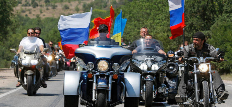 "Nocne Wilki" - rosyjski gang przejedzie przez Śląsk. Motocykliści wspierają Putina