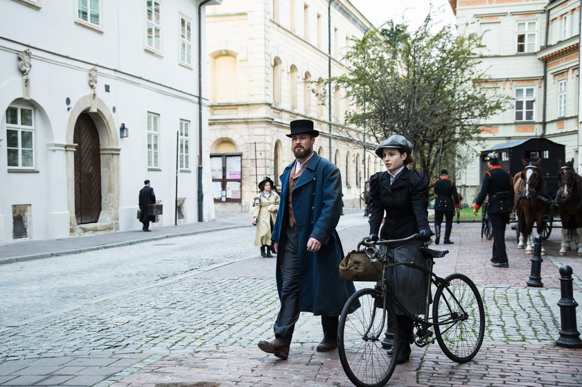 Kraków w "Belle Epoque" - kadr z serialu