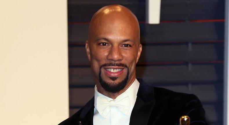 Hip Hop artist, Common, at an event