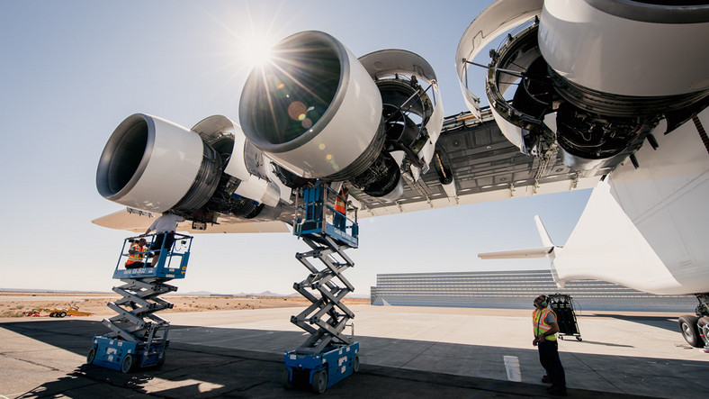 Stratolaunch Roc - największy samolot świata