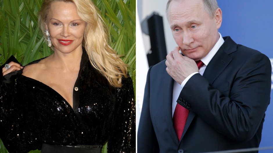 Pamela Anderson zna Władimira Putina