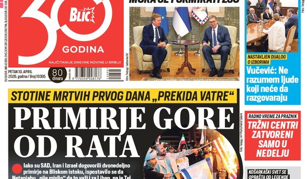 NASLOVNA BLIC