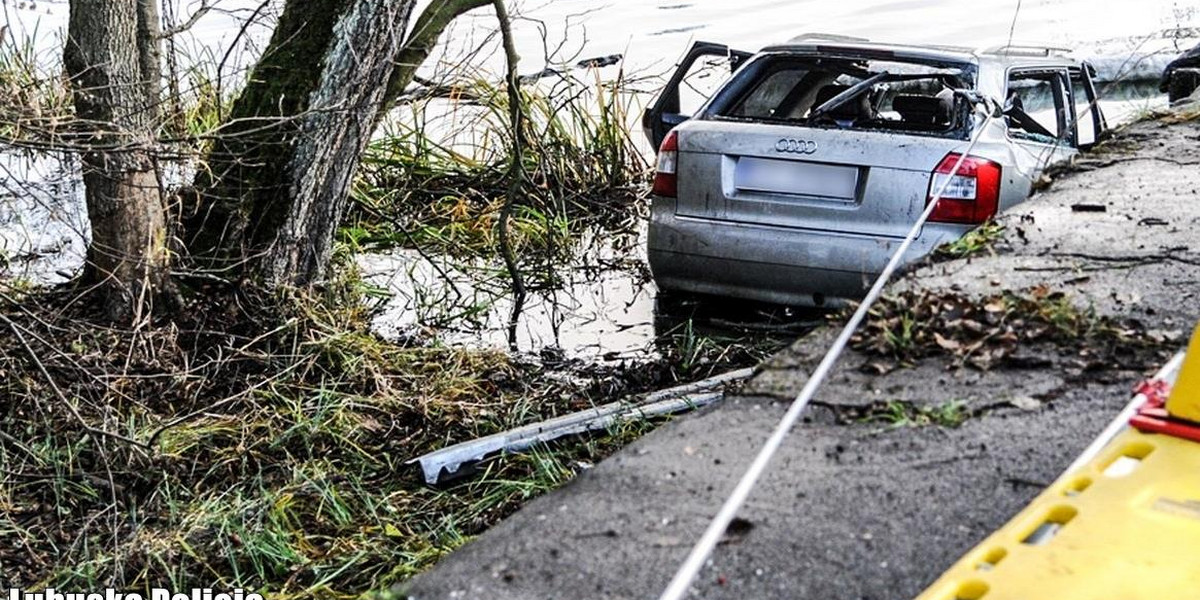 Wypadek na trasie Cibórz-Skąpe