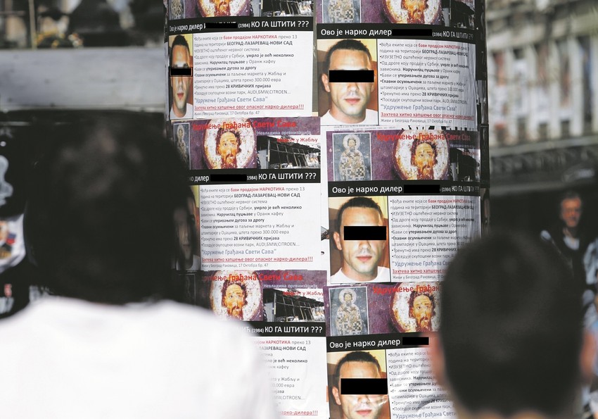 Plakati: Iz Udruženja „Sveti Sava“ najavljuju da će objaviti imena saradnika dilera I. P.