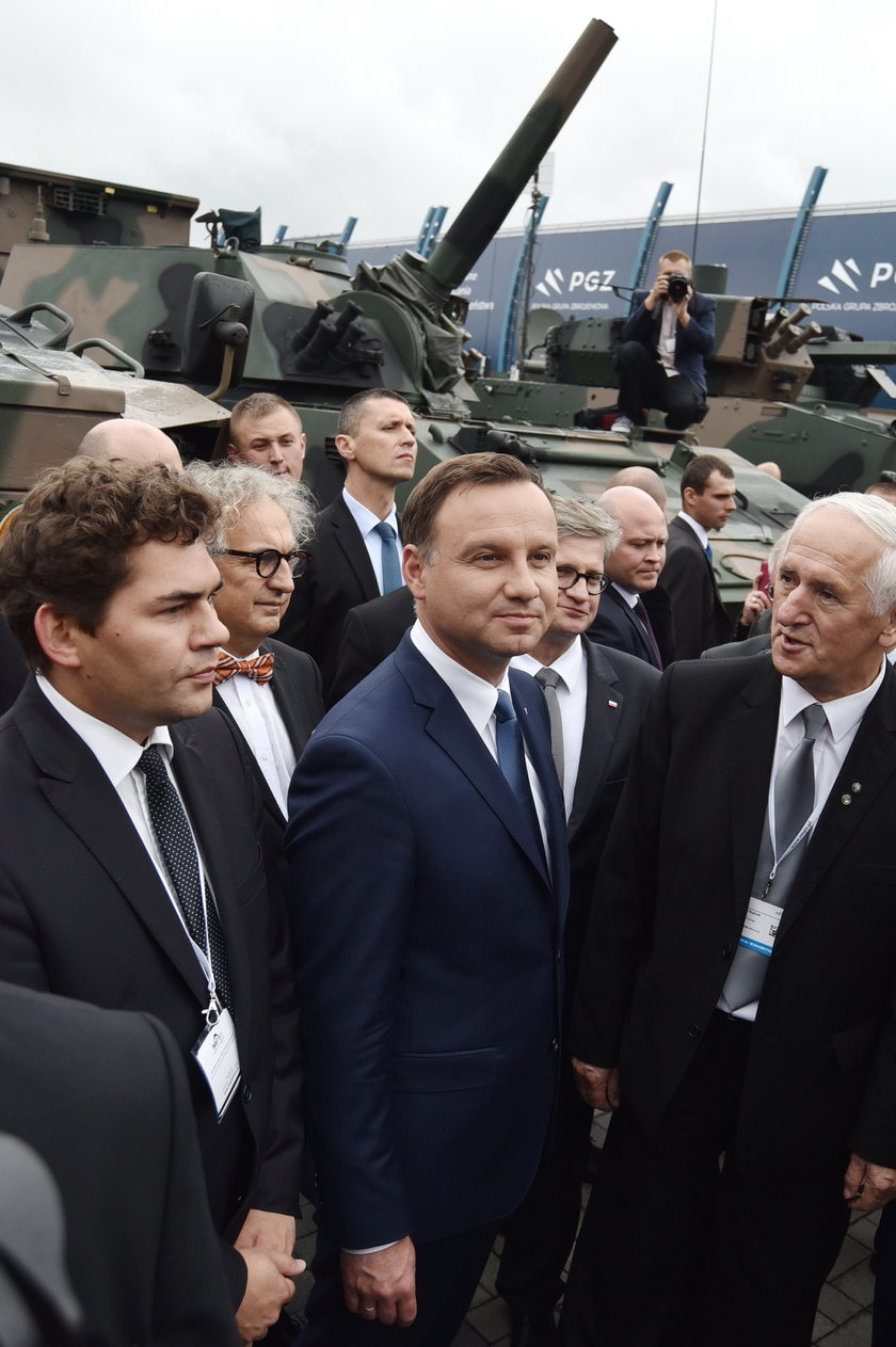 Prezydent Duda na targach w Kielcach