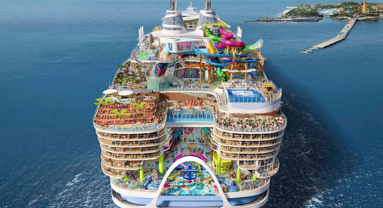 Meet the biggest new cruise ships of 2023.Royal Caribbean International