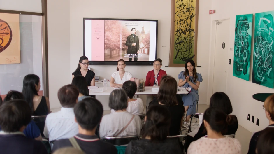 Promocija knjige „Pokondirena tikva“ na Paviljonu Srbije na EXPO u Japanu