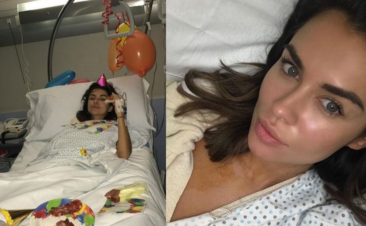 Natalia Siwiec spędziła sylwester i Nowy Rok w szpitalu