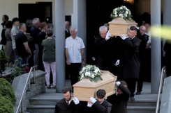 Skandal po pogrzebie ofiar Tadeusza Dudy. Policja się tłumaczy